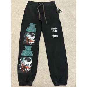Brand New Soldout Rare Civil Regime Joker Batman Black Sweatpants Size Small Men